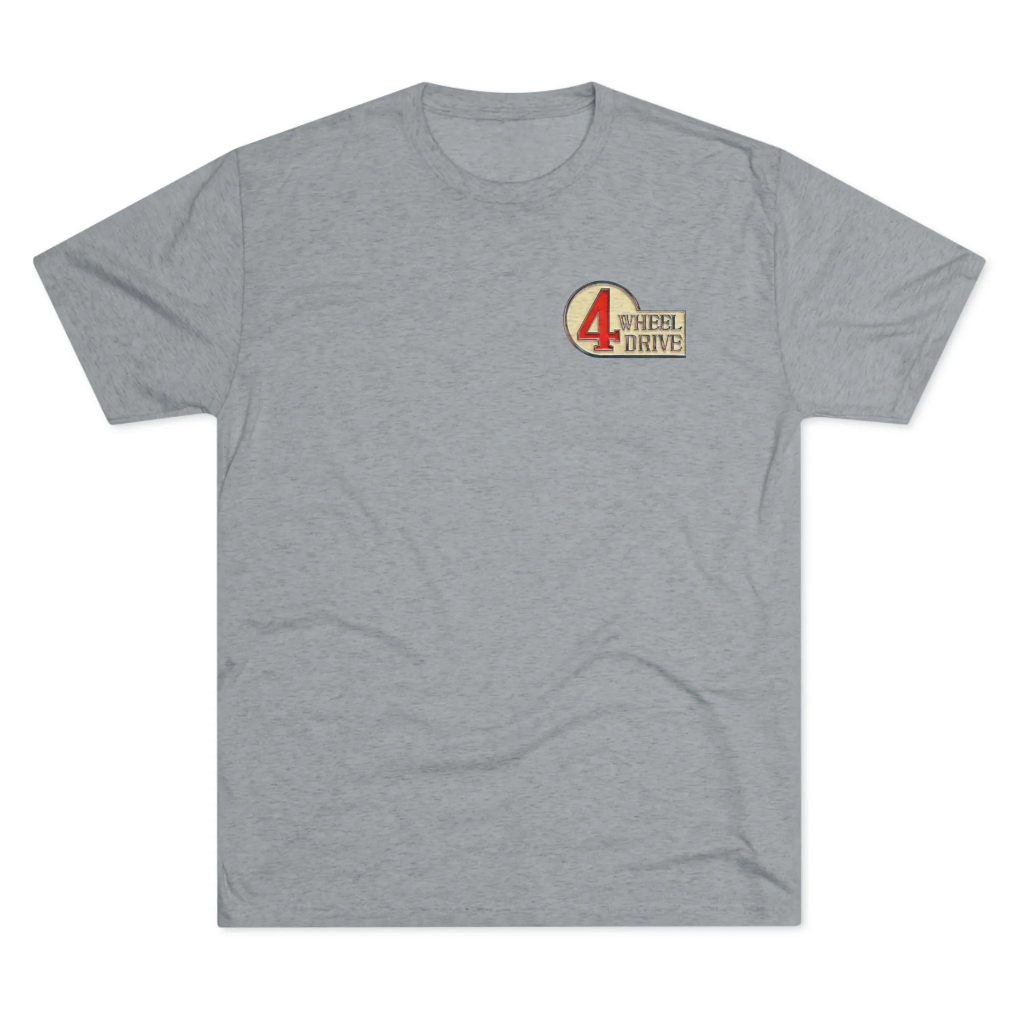 4 Wheel Drive 2 Side FJ40 Toyota Land Cruiser Unisex Tri Blend Tee - Reefmonkey