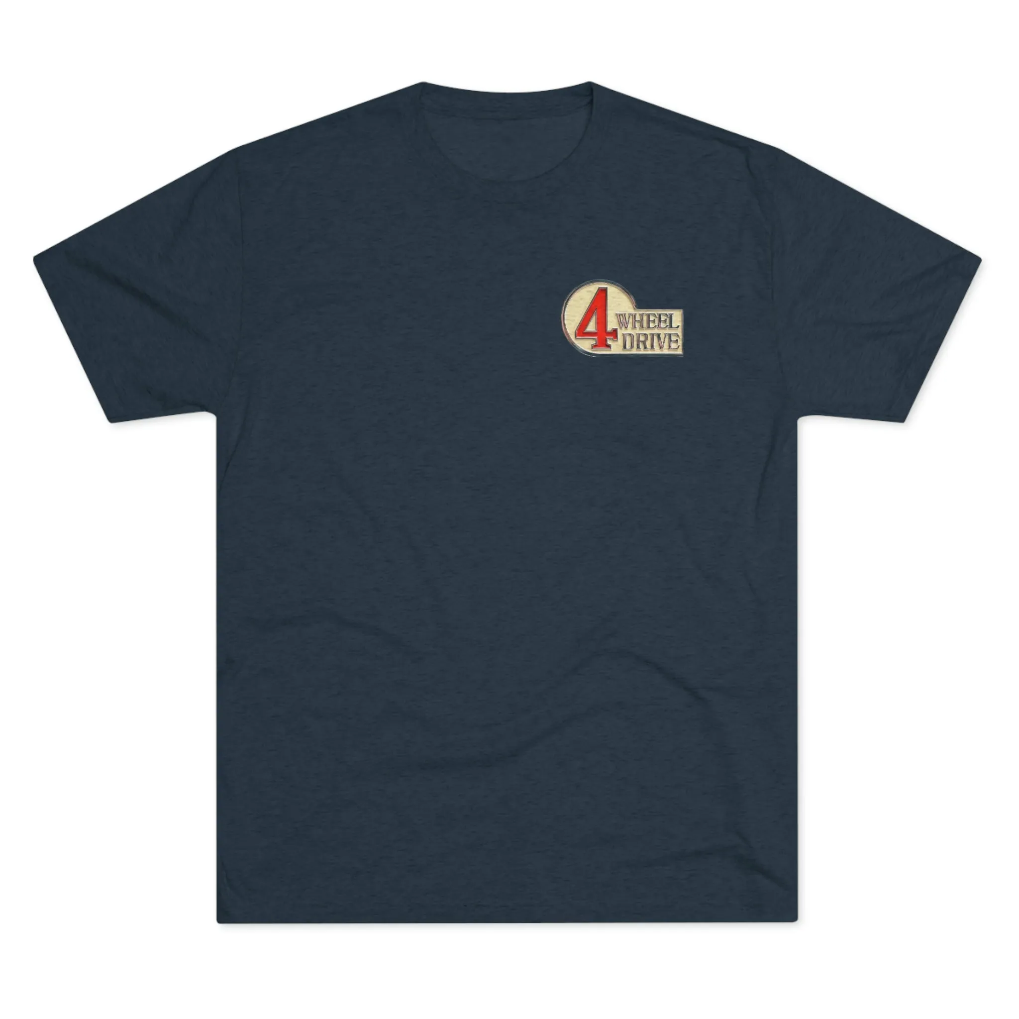 4 Wheel Drive 2 Side FJ40 Toyota Land Cruiser Unisex Tri Blend Tee - Reefmonkey