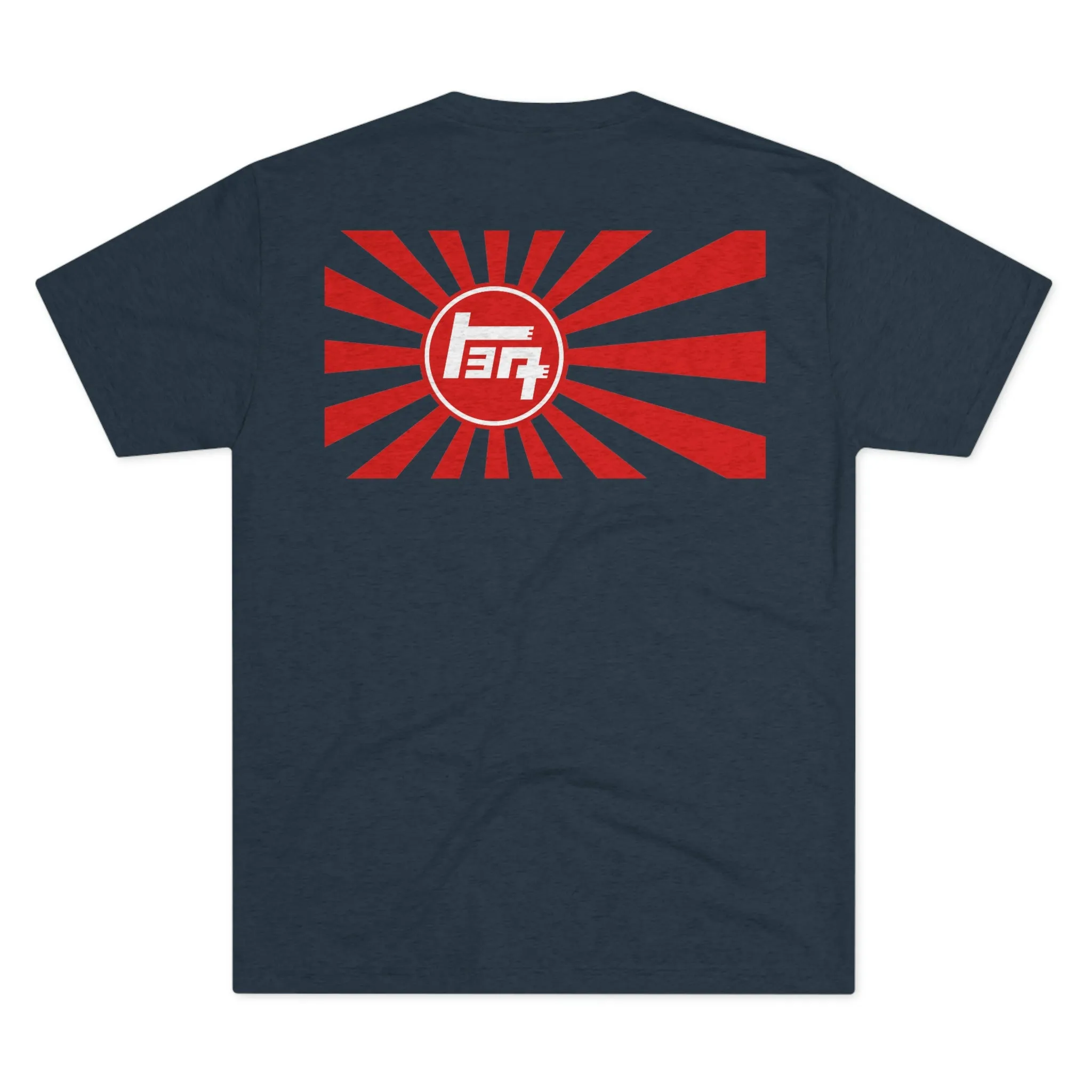 4 Wheel Drive 2 Side FJ40 Toyota Land Cruiser Unisex Tri Blend Tee - Reefmonkey