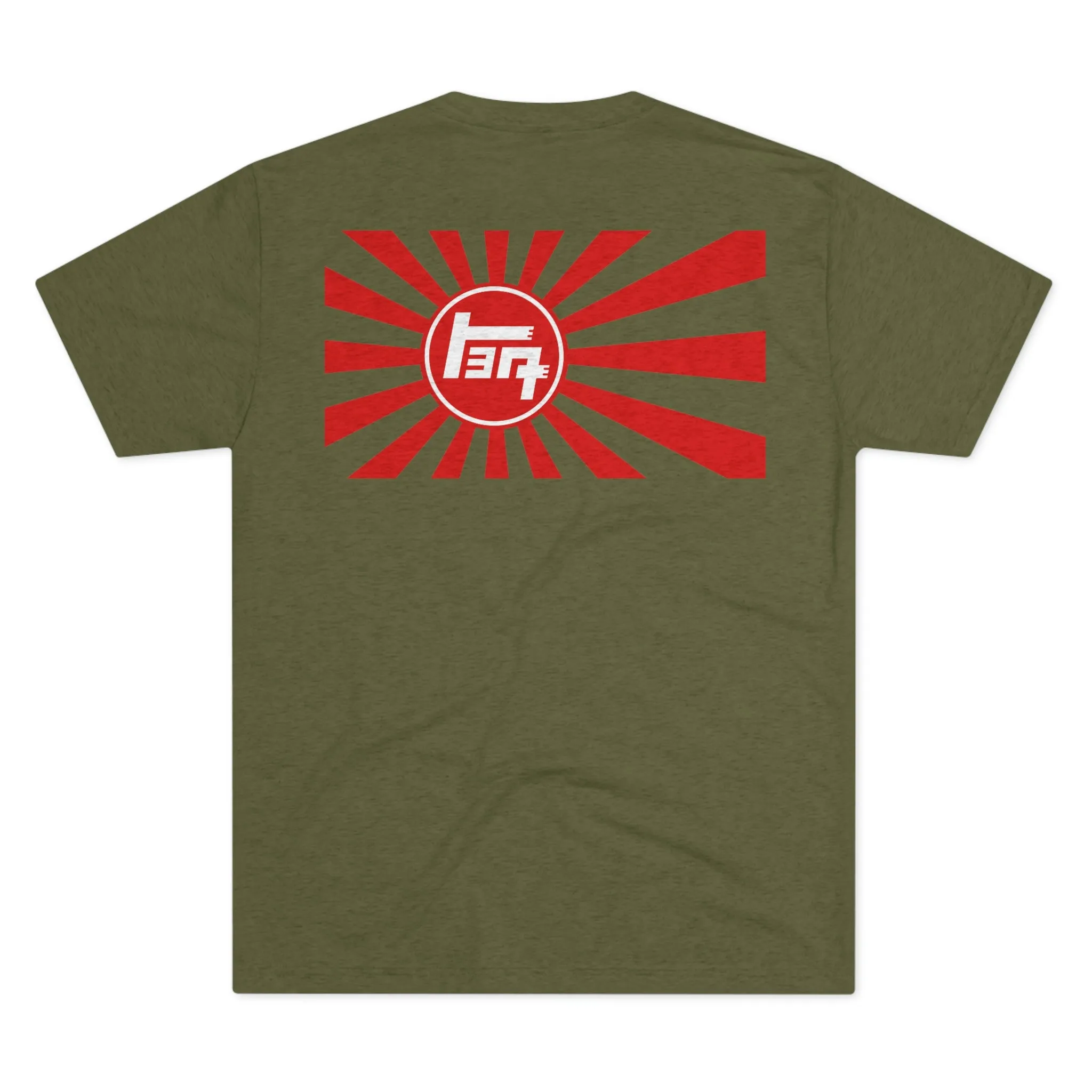 4 Wheel Drive 2 Side FJ40 Toyota Land Cruiser Unisex Tri Blend Tee - Reefmonkey