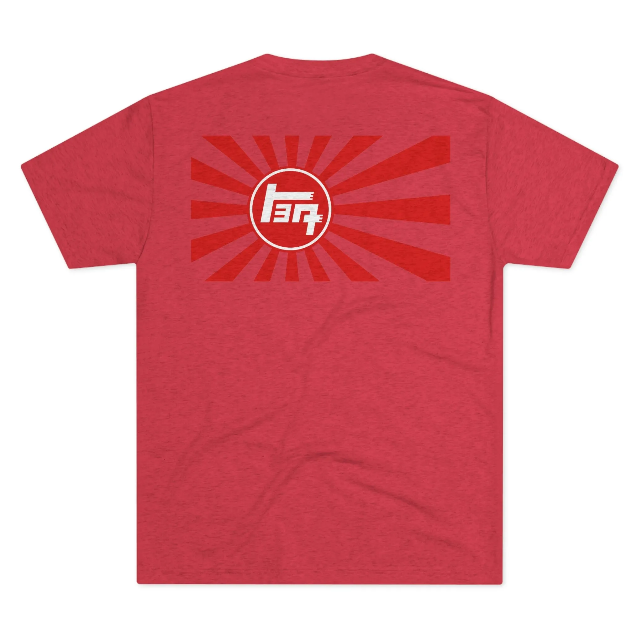 4 Wheel Drive 2 Side FJ40 Toyota Land Cruiser Unisex Tri Blend Tee - Reefmonkey