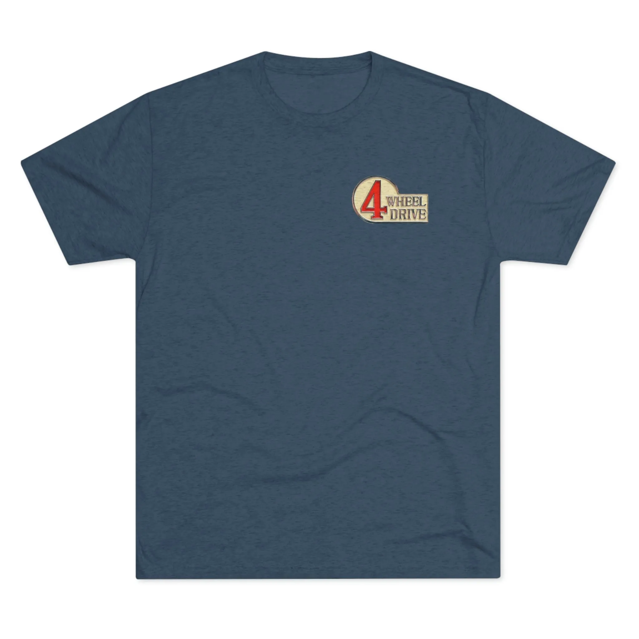 4 Wheel Drive 2 Side FJ40 Toyota Land Cruiser Unisex Tri Blend Tee - Reefmonkey