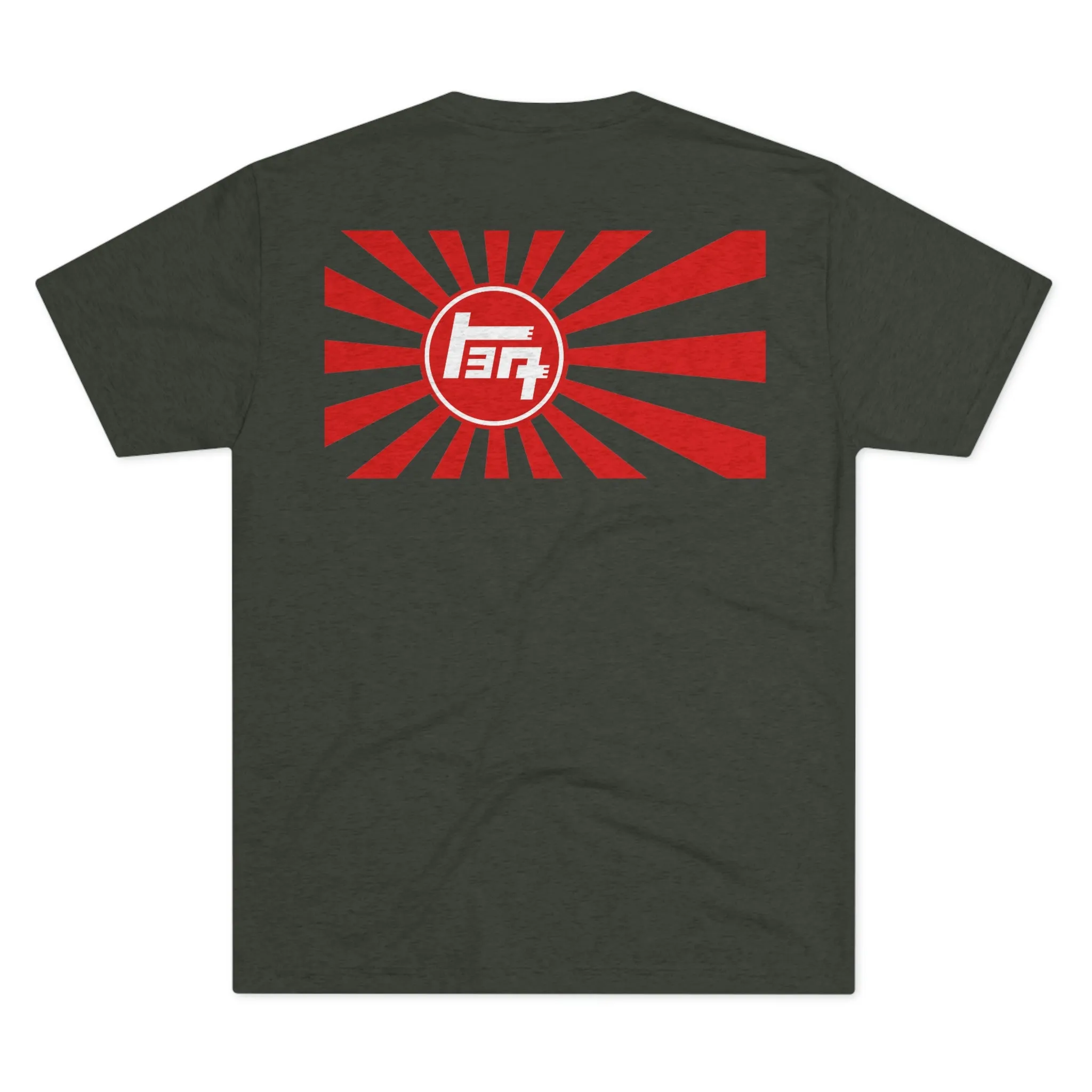 4 Wheel Drive 2 Side FJ40 Toyota Land Cruiser Unisex Tri Blend Tee - Reefmonkey