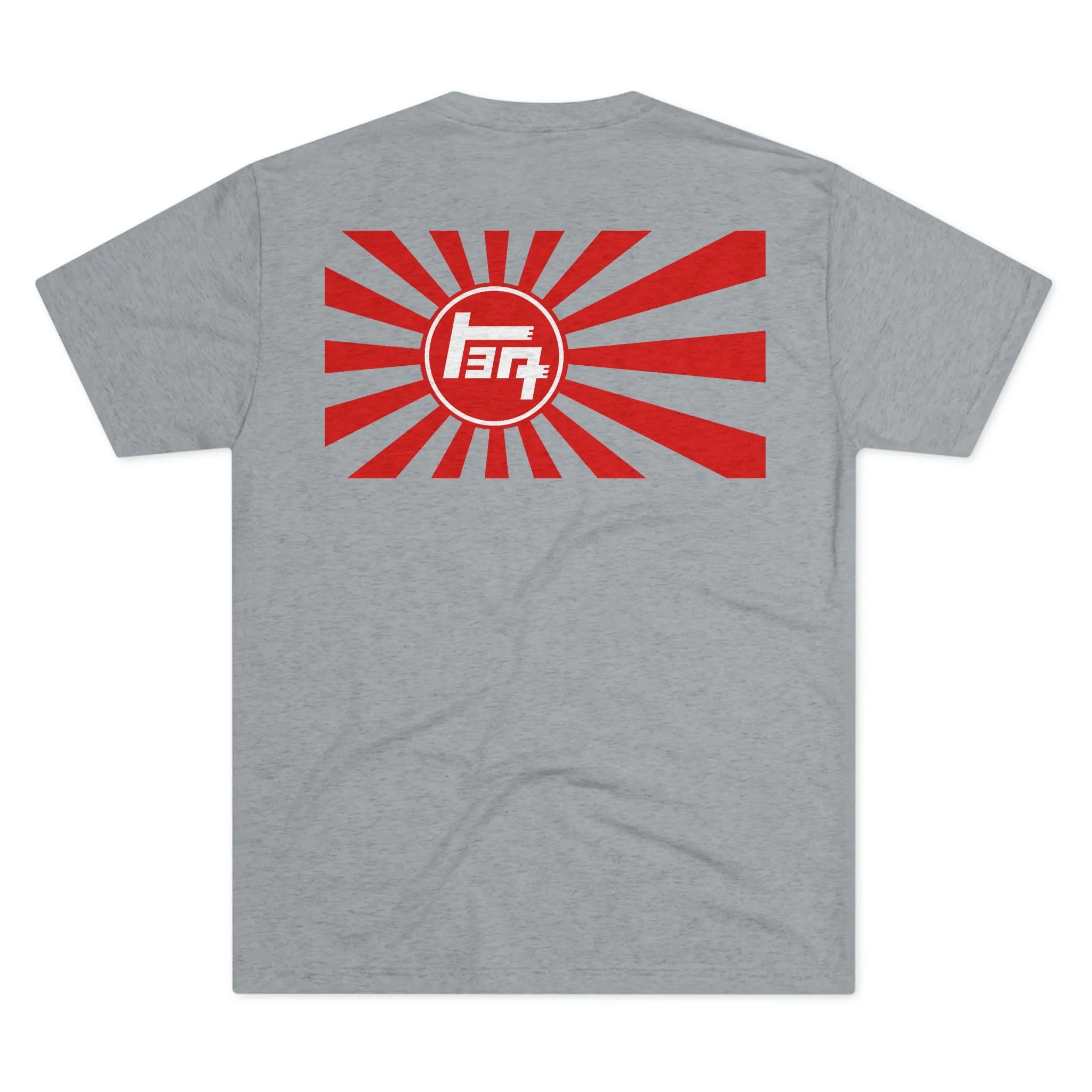 4 Wheel Drive 2 Side FJ40 Toyota Land Cruiser Unisex Tri Blend Tee - Reefmonkey