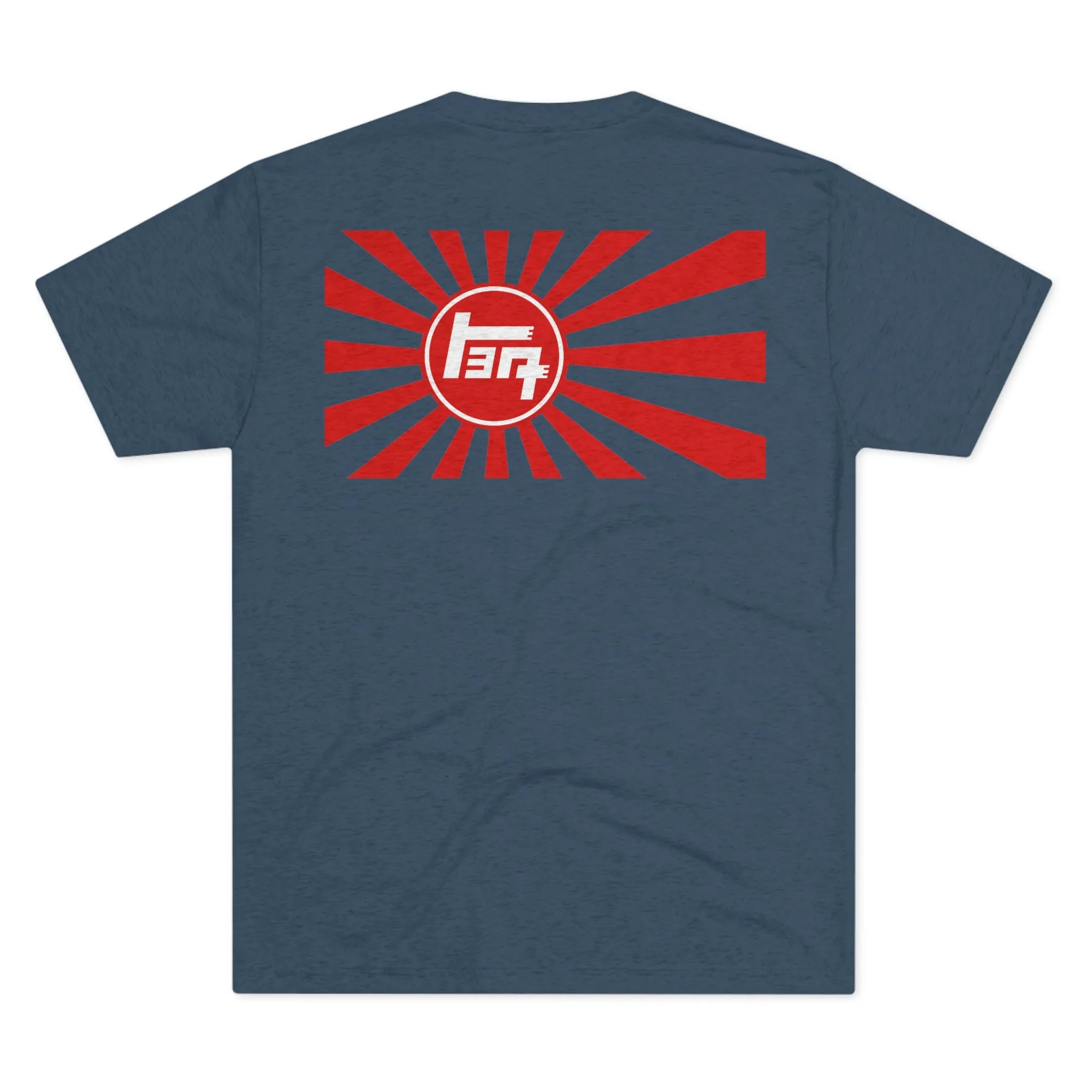 4 Wheel Drive 2 Side FJ40 Toyota Land Cruiser Unisex Tri Blend Tee - Reefmonkey