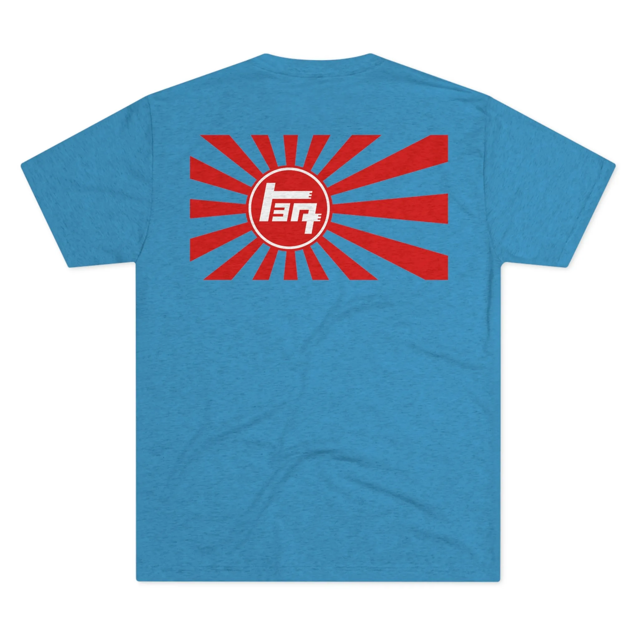 4 Wheel Drive 2 Side FJ40 Toyota Land Cruiser Unisex Tri Blend Tee - Reefmonkey