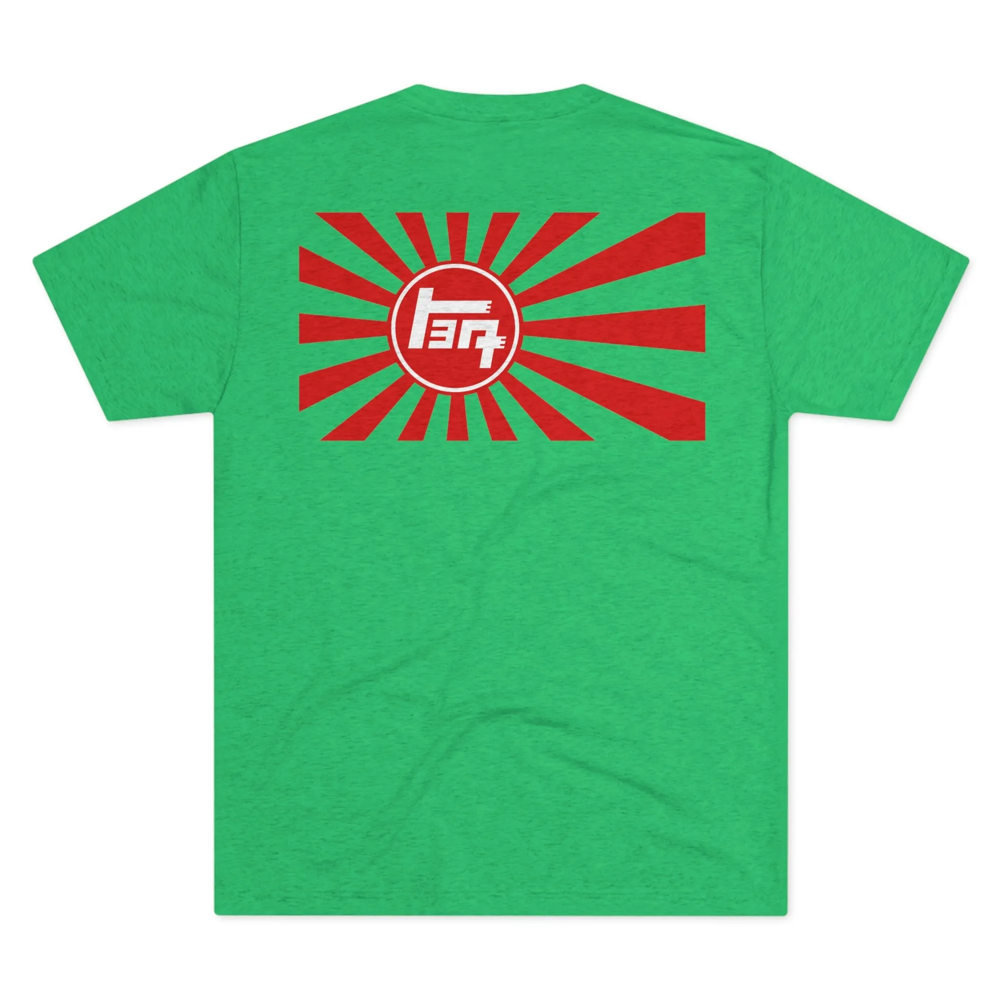 4 Wheel Drive 2 Side FJ40 Toyota Land Cruiser Unisex Tri Blend Tee - Reefmonkey