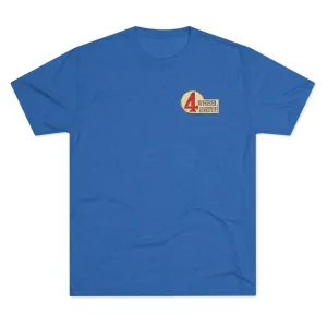 4 Wheel Drive 2 Side FJ40 Toyota Land Cruiser Unisex Tri Blend Tee - Reefmonkey