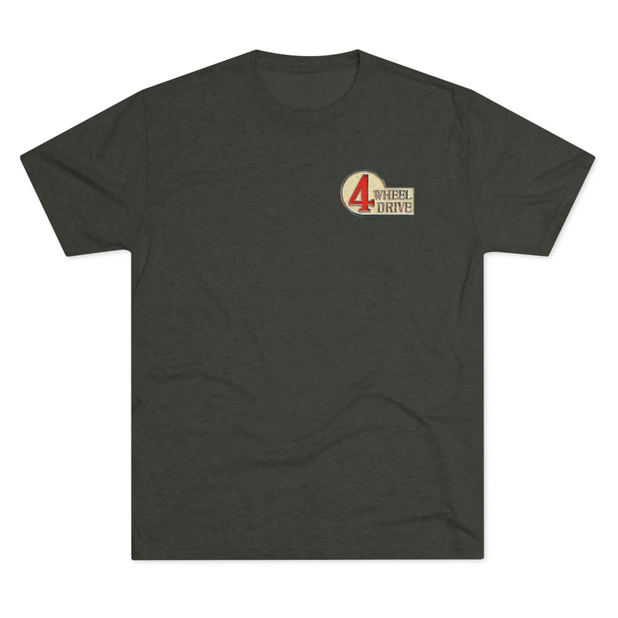 4 Wheel Drive 2 Side FJ40 Toyota Land Cruiser Unisex Tri Blend Tee - Reefmonkey
