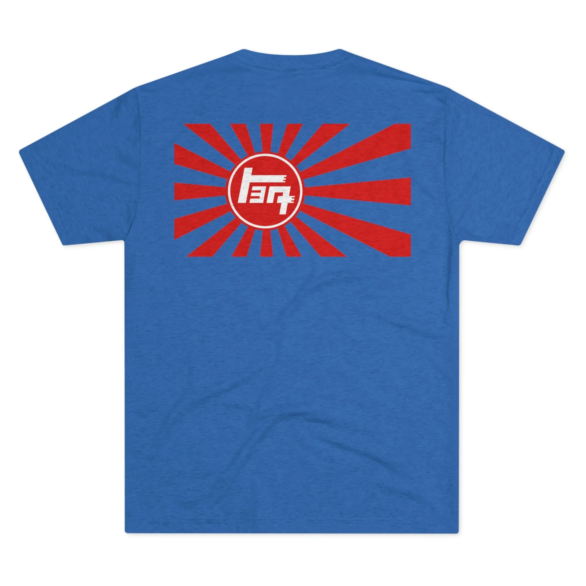 4 Wheel Drive 2 Side FJ40 Toyota Land Cruiser Unisex Tri Blend Tee - Reefmonkey