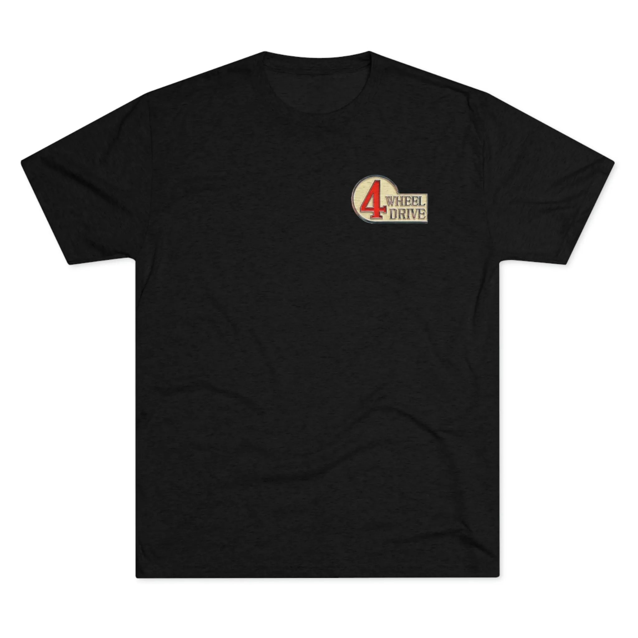 4 Wheel Drive 2 Side FJ40 Toyota Land Cruiser Unisex Tri Blend Tee - Reefmonkey