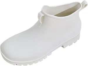 AMDBEL Rain Boots Women Size 7, Waterproof Garden Boots Anti-Slipping Chelsea Ankle Rainboots with Comfort Lightweight Insoles Outdoor Work Shoes