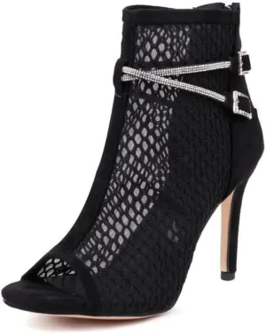 AOQUNFS Women's Ballroom Dance Shoes Open Toe Latin Salsa Dance Heels,150-2
