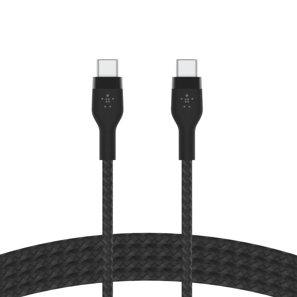 BELKIN Boost Charge USB-C to USB-C Braided Cable 1 Meter - Black