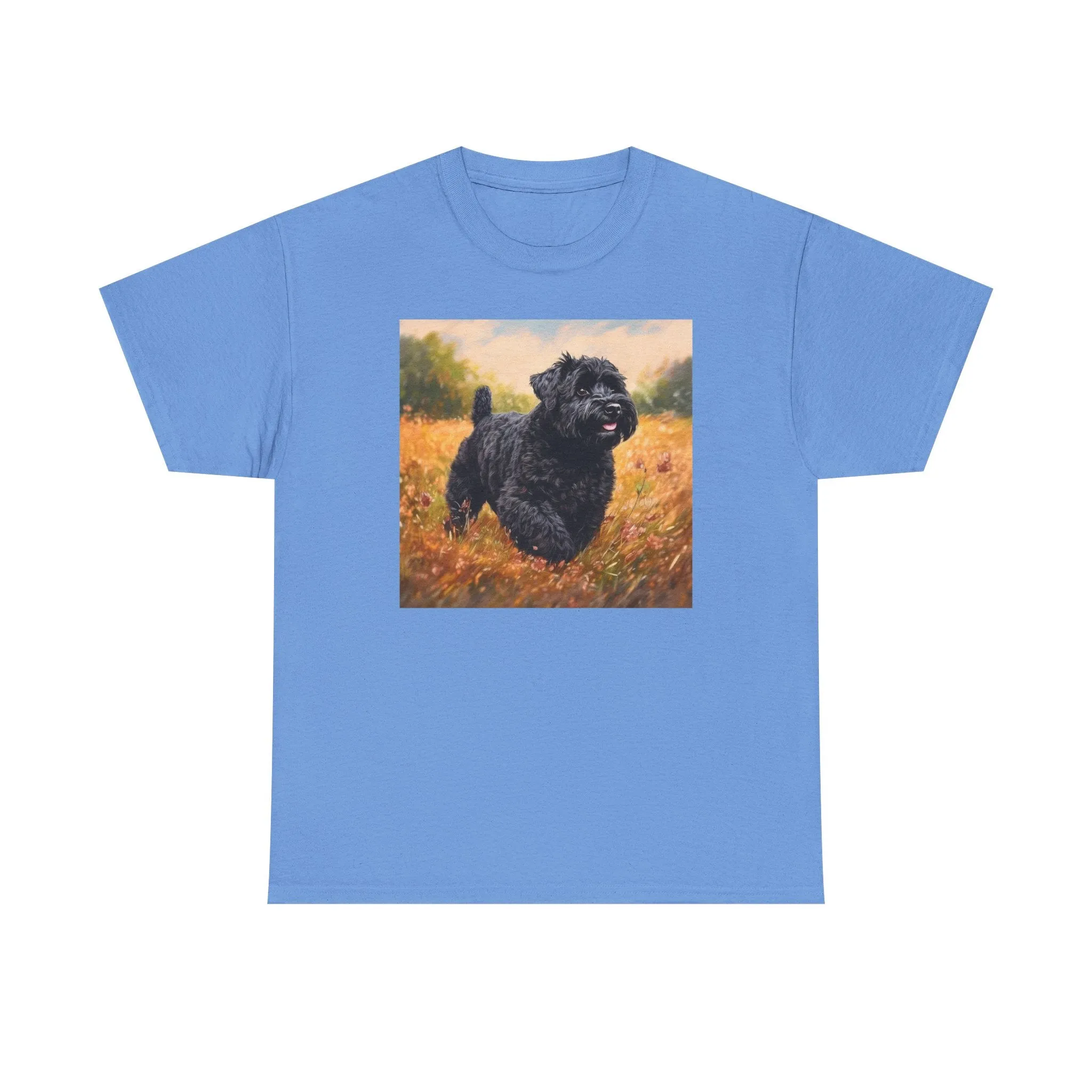 Black Russian Terrier Unisex Heavy Cotton Tee