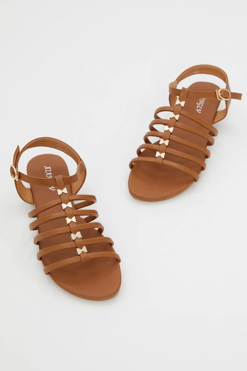 Brown Strappy Sandal