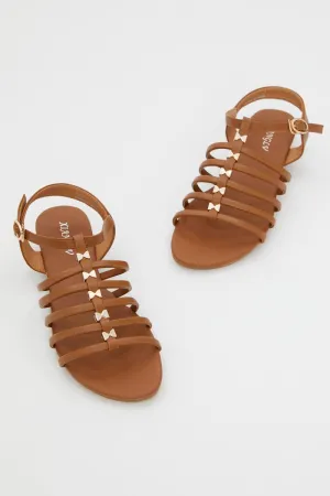 Brown Strappy Sandal
