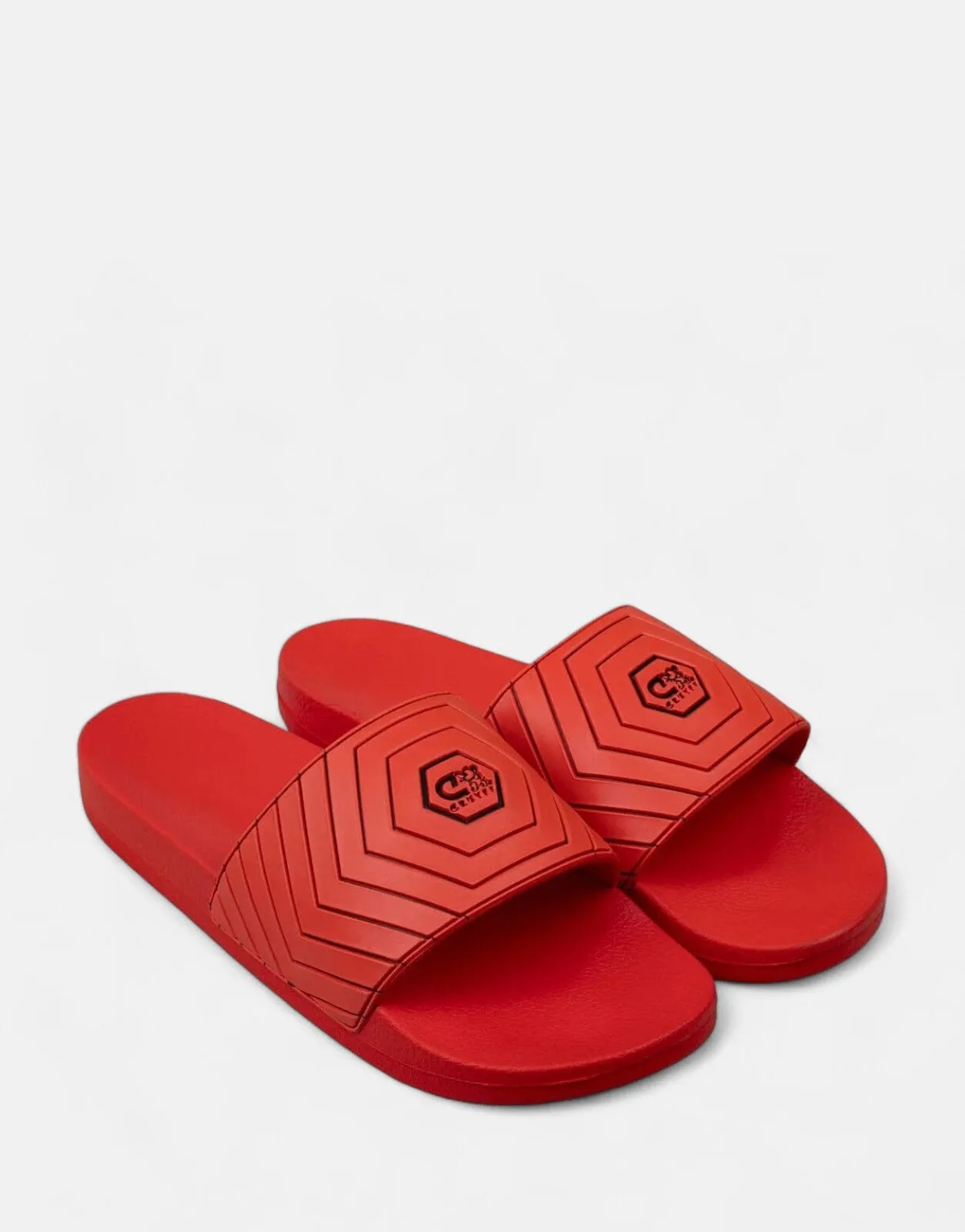 Cruyff Hex Red Slides