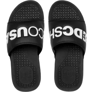 DC Shoes Mens Bolsa SE Sliders - Black/White