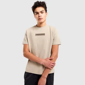 Embroidered Peached T-Shirt - Clay