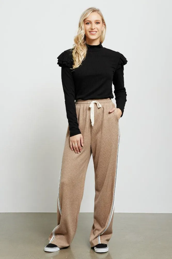 Et Alia Brax Pants Latte