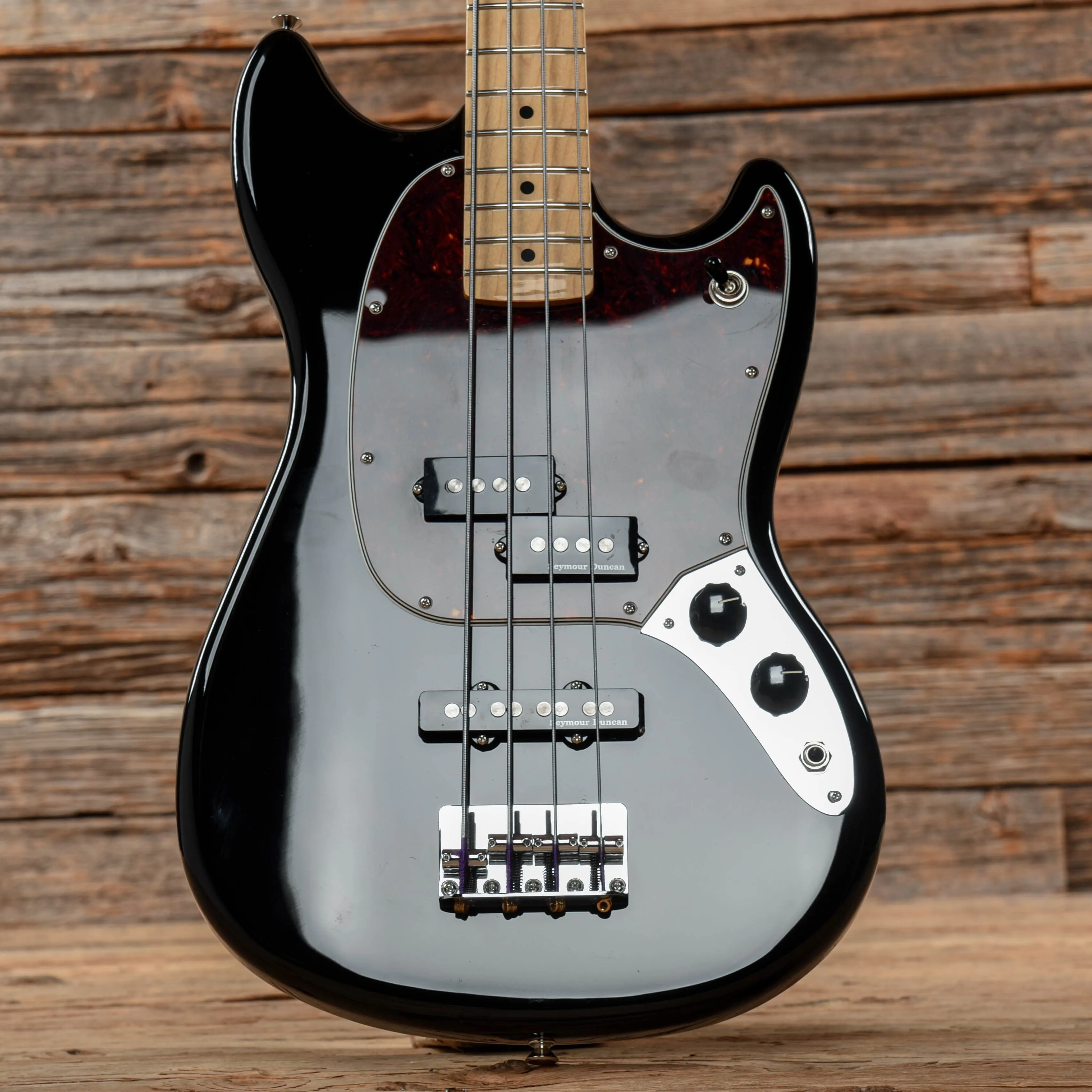 Fender Player Mustang Bass PJ (CME Exclusive) Black 2021