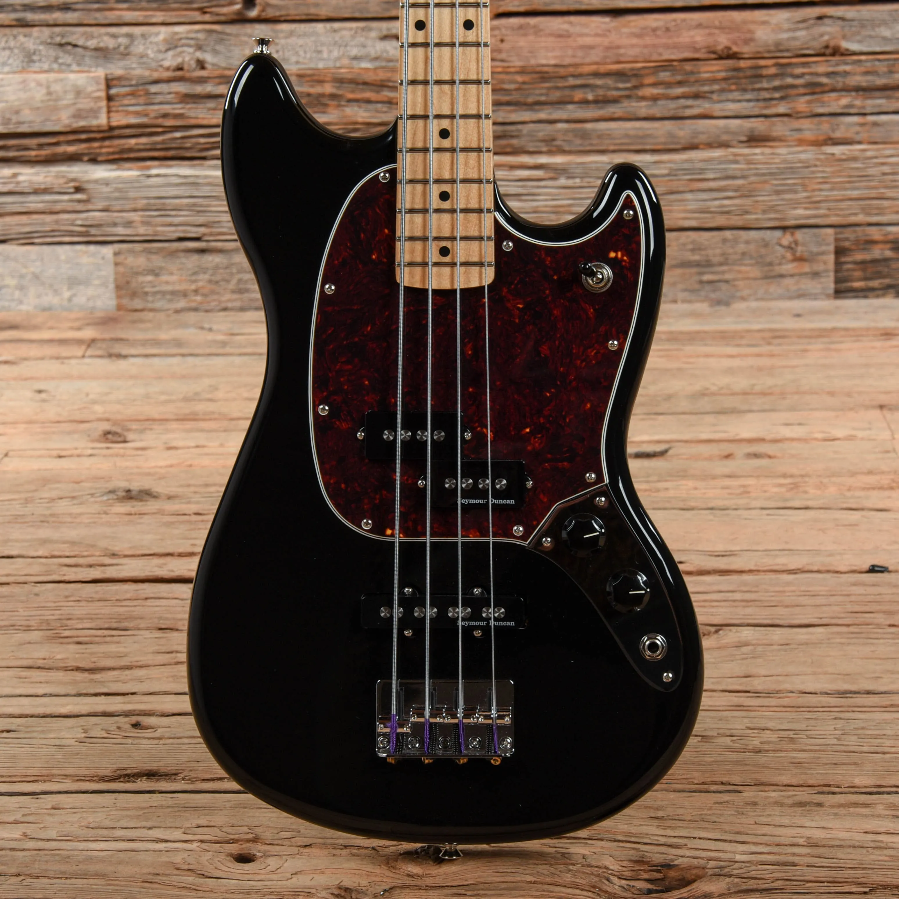 Fender Player Mustang Bass PJ (CME Exclusive) Black 2021
