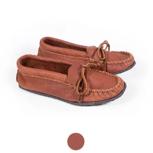Hides In Hands Women's Buffalo Hide Leather Moccasin