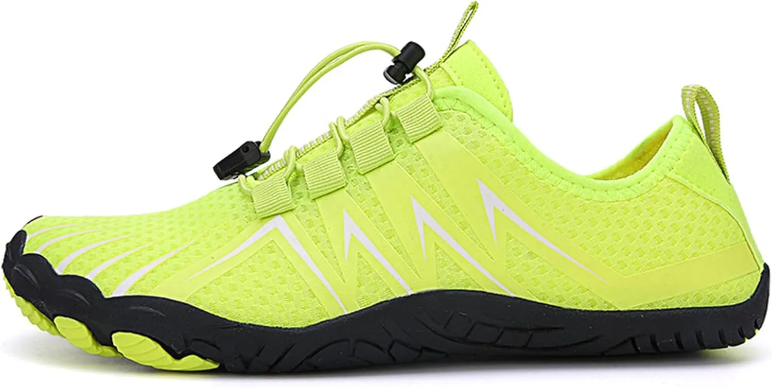 Hike Barefoot Shoes for Women Men Breathable Wide Toe Barefoot Shoes Box Waterproof Trail Running Healthy & Non-Slip Barefoot Shoe Zero Drop Athletic Cross-Trainer Fashion Sneakers
