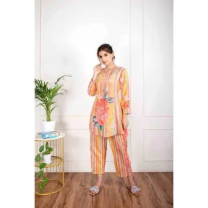 Ishnya Oh My - Multicolor Co-Ord (Set Of 2)