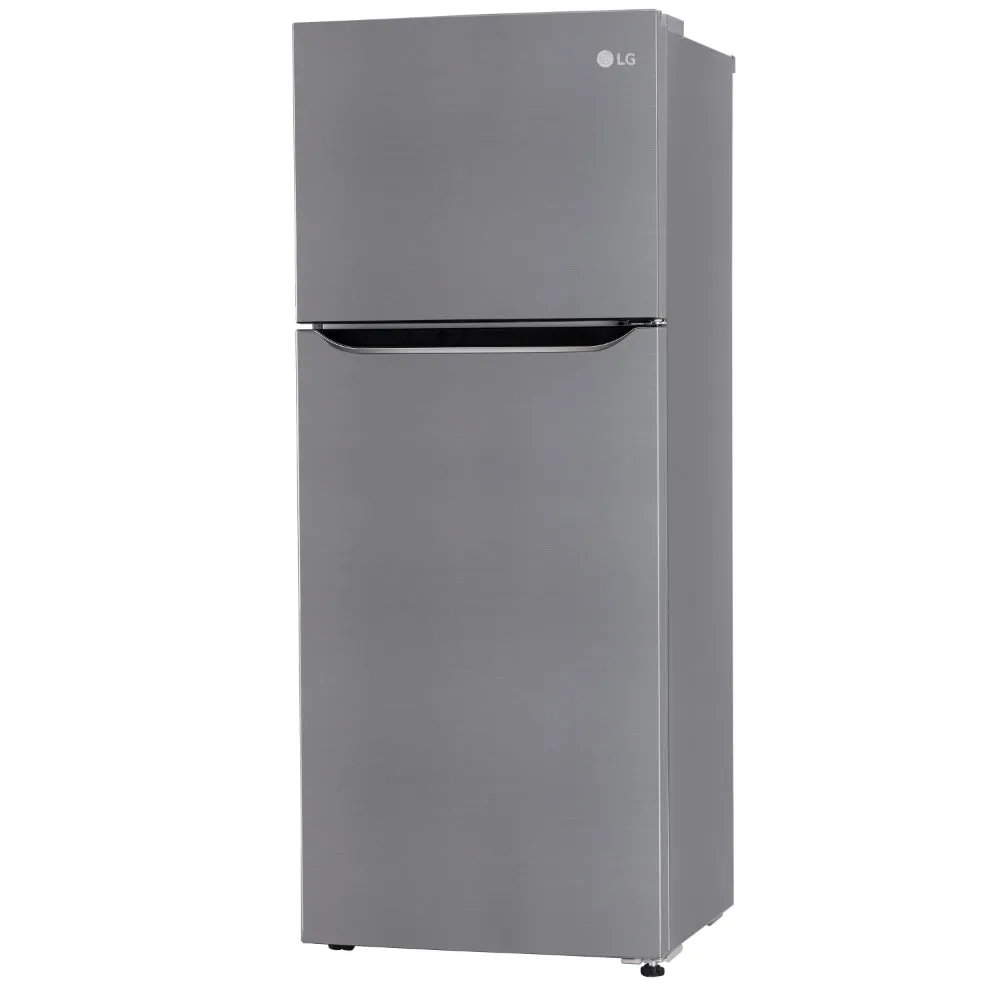LG GL-T502CPZR 446L Frost Free Double Door Refrigerator | Convertible | Smart Inverter Compressor | Door Cooling  | Shiny Steel
