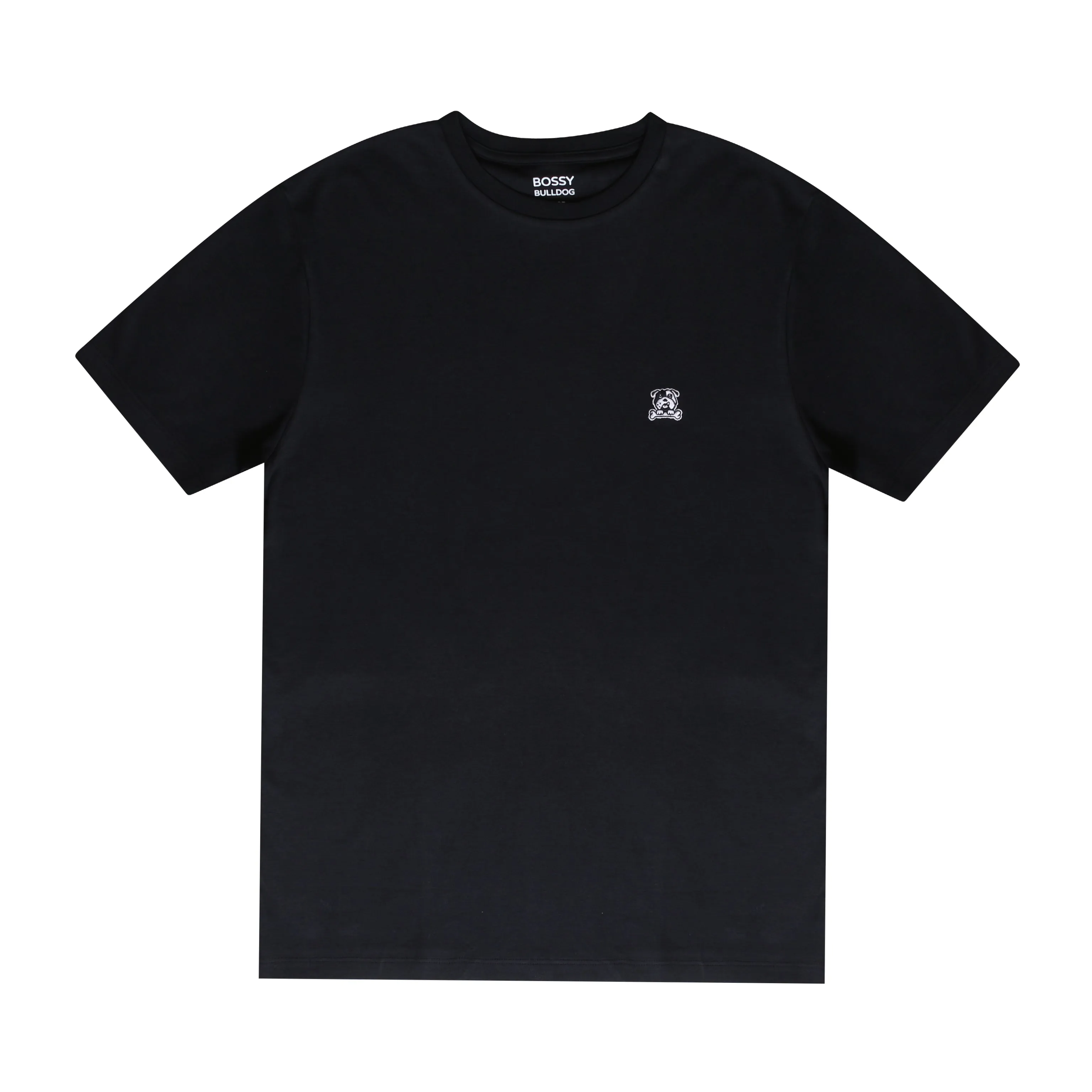 Men's Crew Neck T-Shirt - Bossy Black