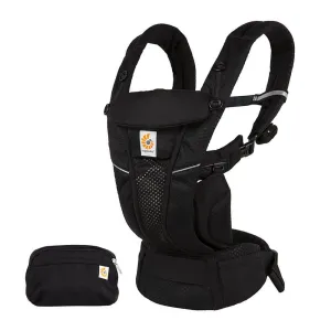 Omni Breeze Soft Flex Mesh Baby Carrier - Onyx Black by Ergobaby
