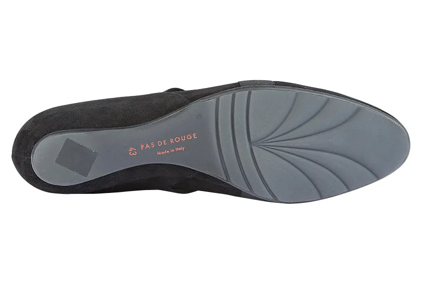 PAS DALIA BLACK SUEDE