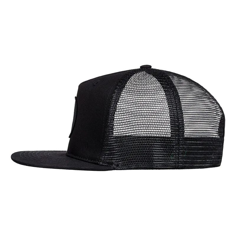 PATCH CROWN TRUCKER BLACK/GREEN