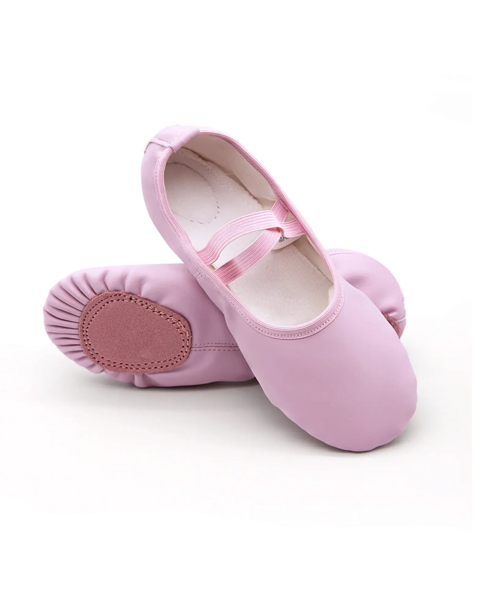 PU Leather High Precision Ballet Dance Shoes for Girls and Kids