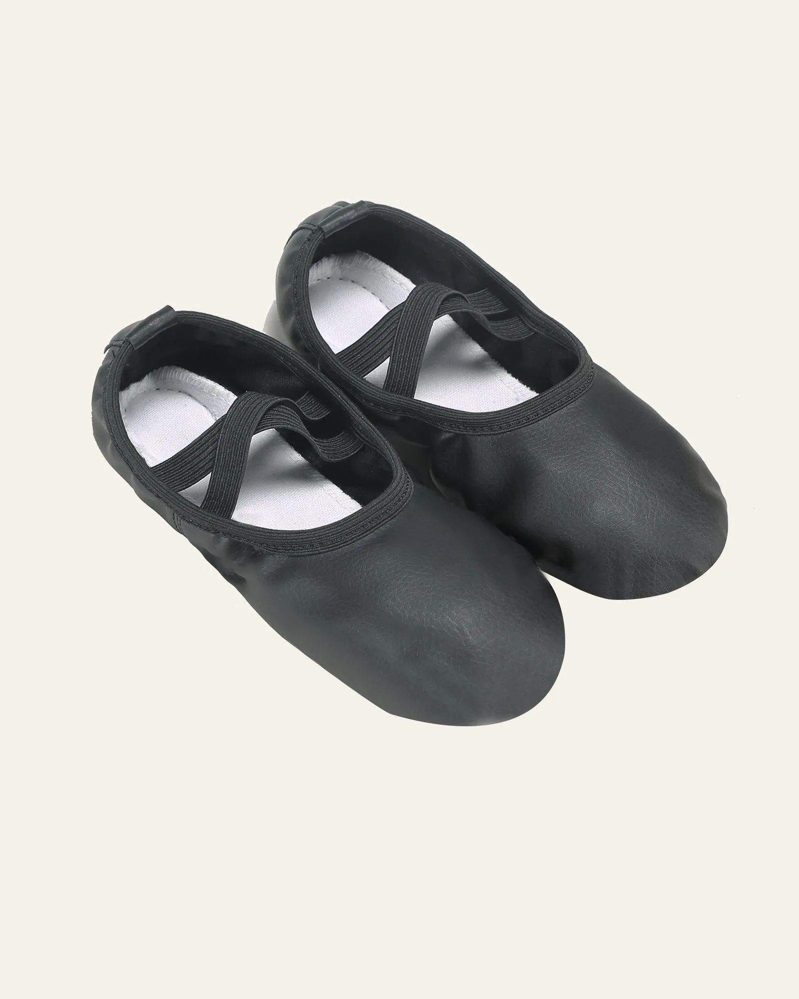PU Leather High Precision Ballet Dance Shoes for Girls and Kids