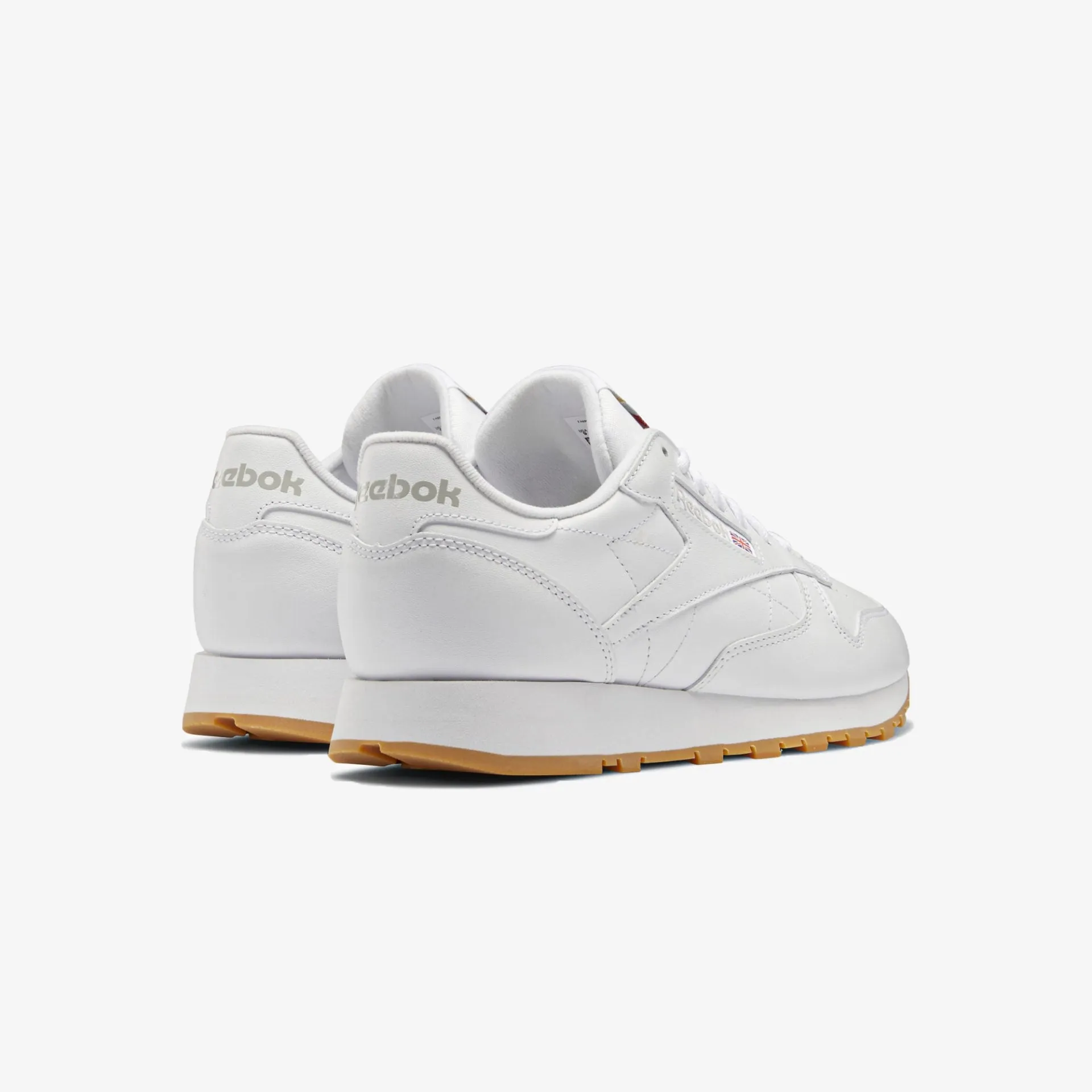 Reebok | CLASSIC LEATHER  { PURE GREY 3 / REEBOK RUBBER GUM-03