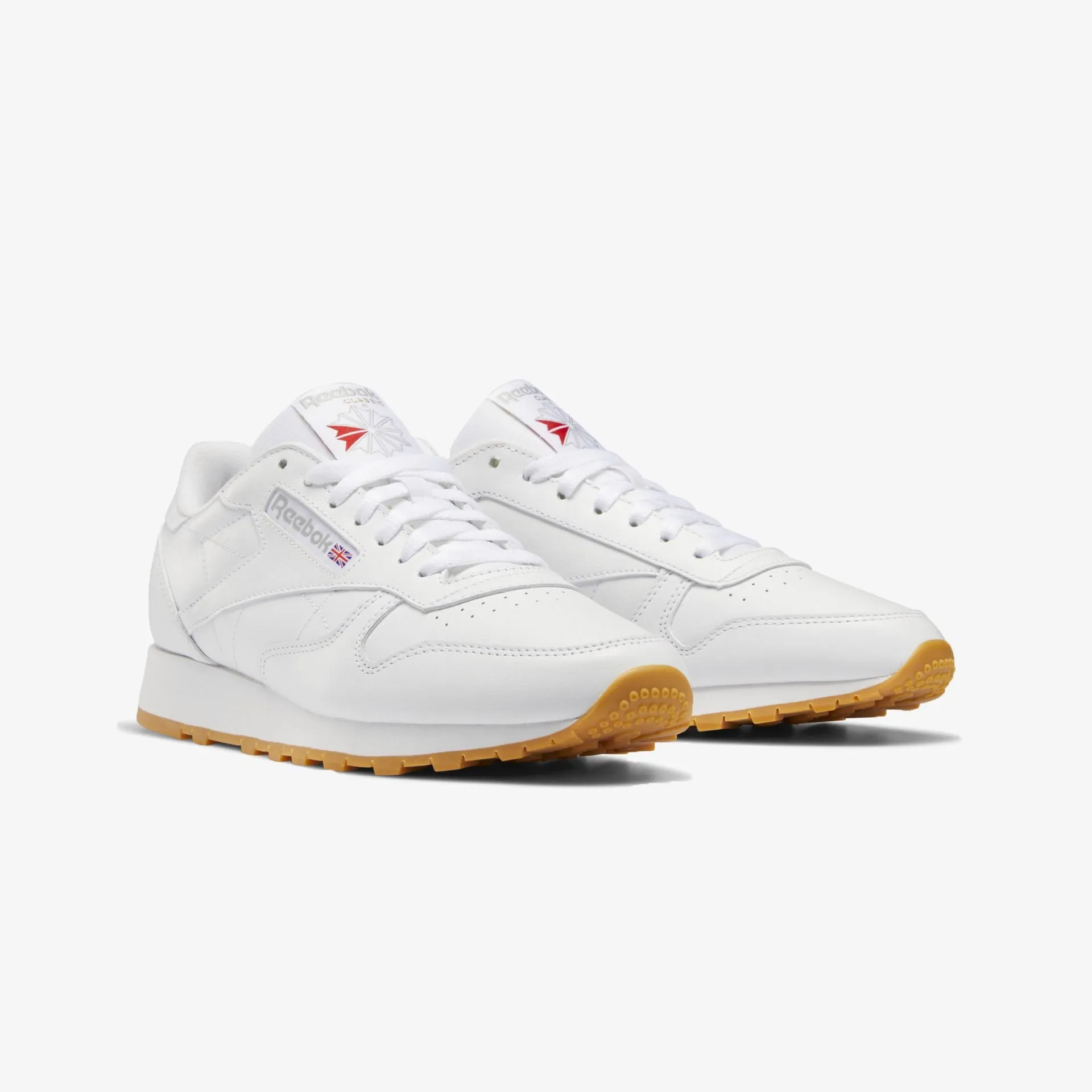 Reebok | CLASSIC LEATHER  { PURE GREY 3 / REEBOK RUBBER GUM-03