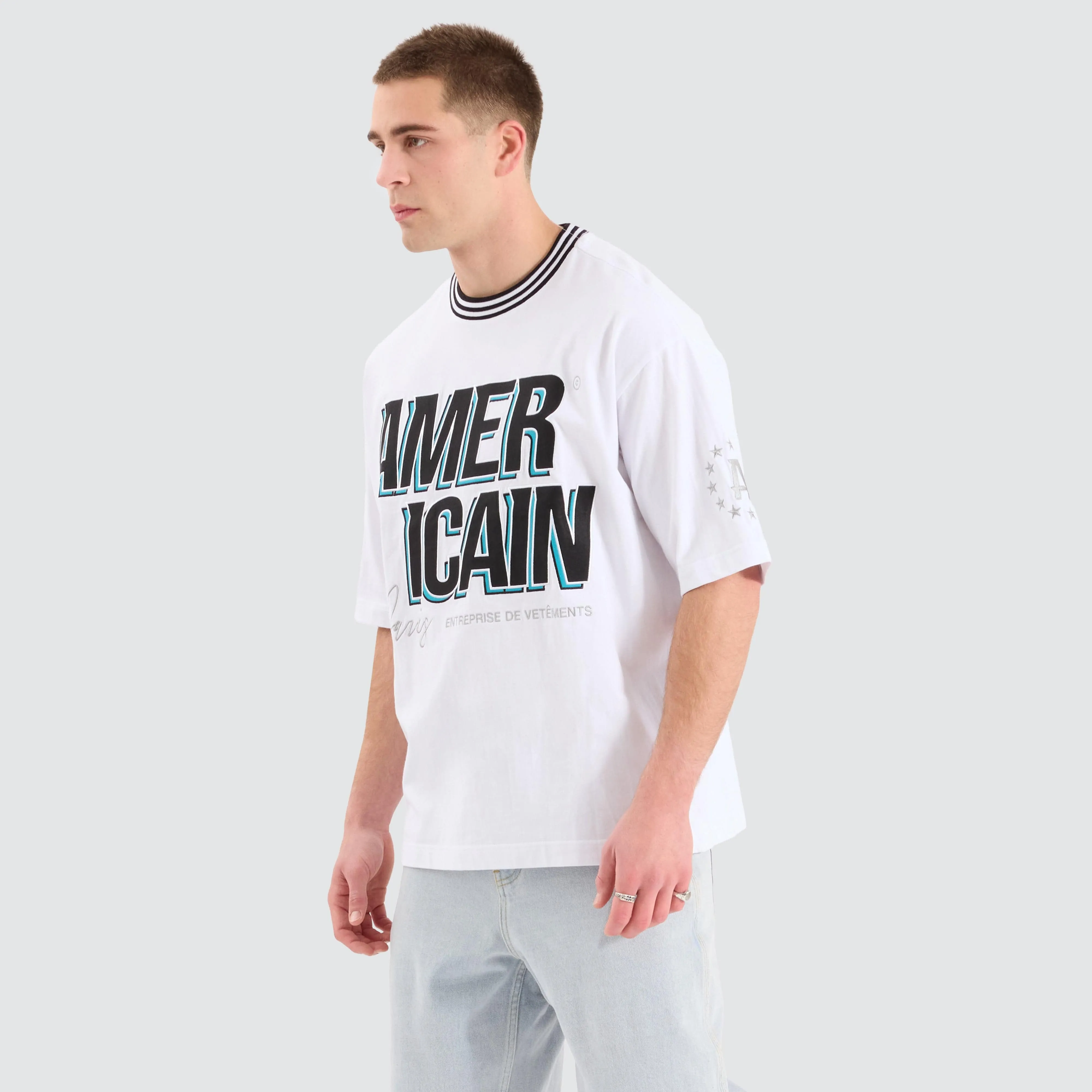Resurgence Extra Oversized Tee Optical White