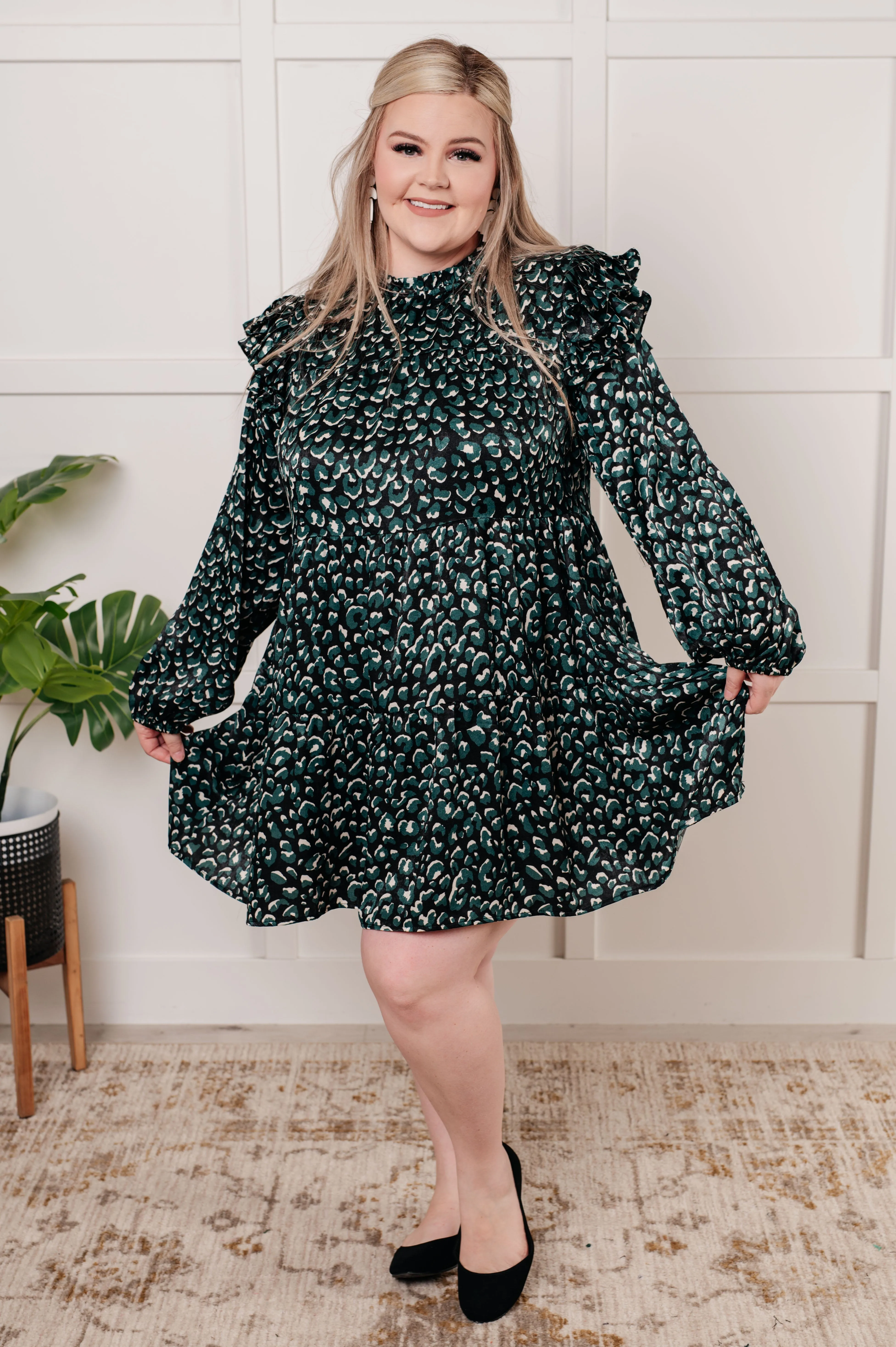 Right As Rain Ruffle Detail Dress (Online Exclusive)