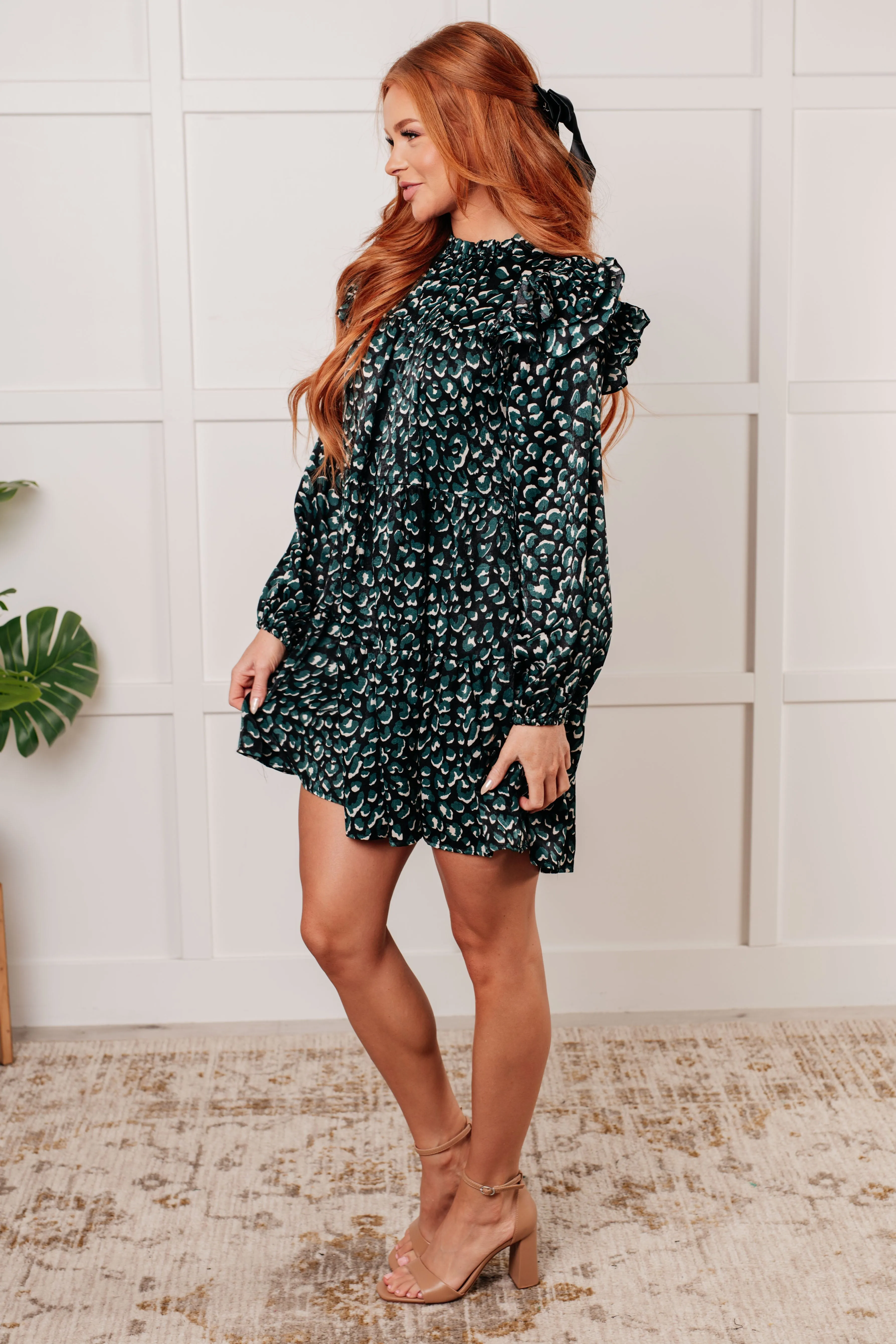 Right As Rain Ruffle Detail Dress (Online Exclusive)