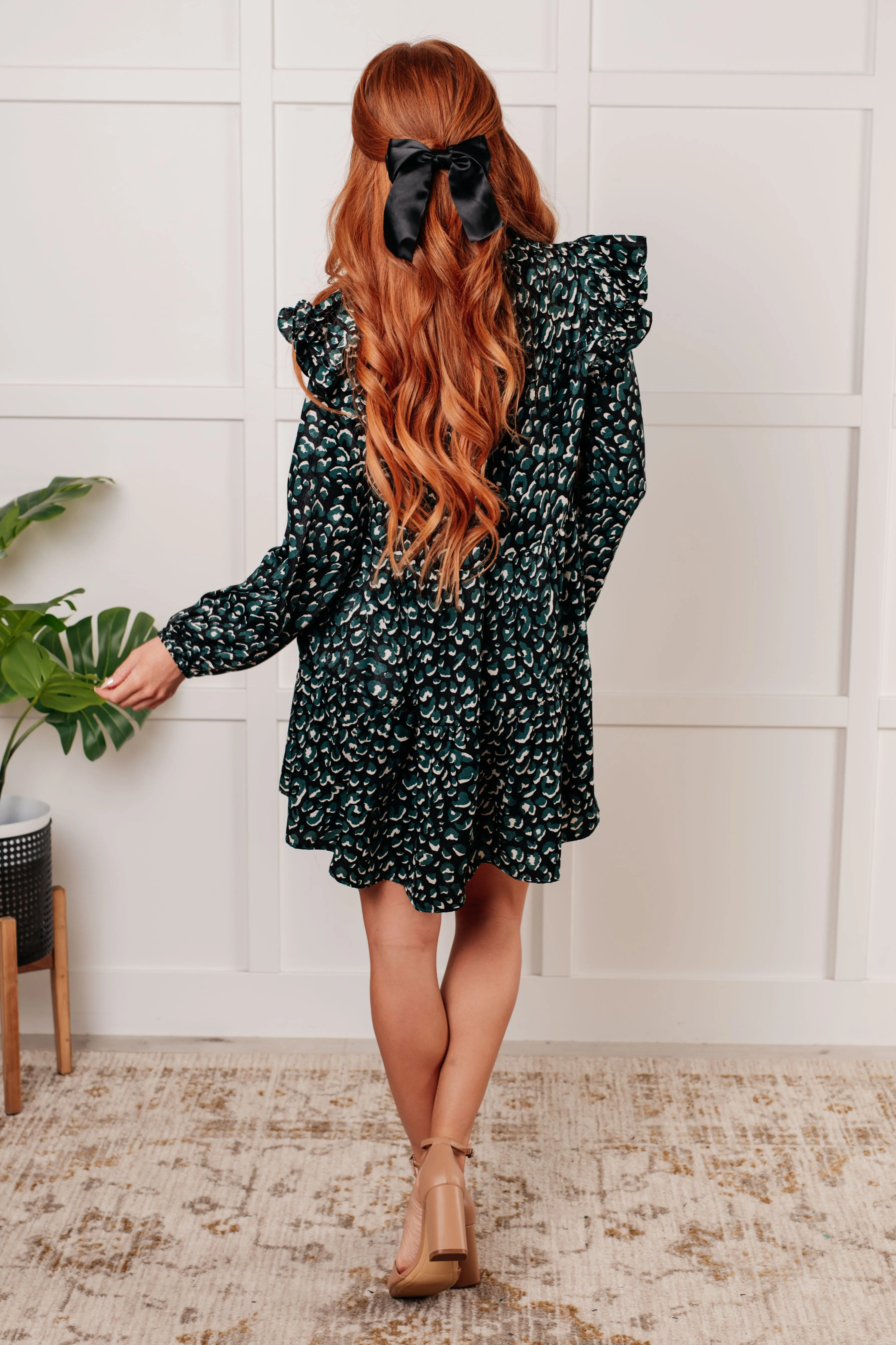 Right As Rain Ruffle Detail Dress (Online Exclusive)