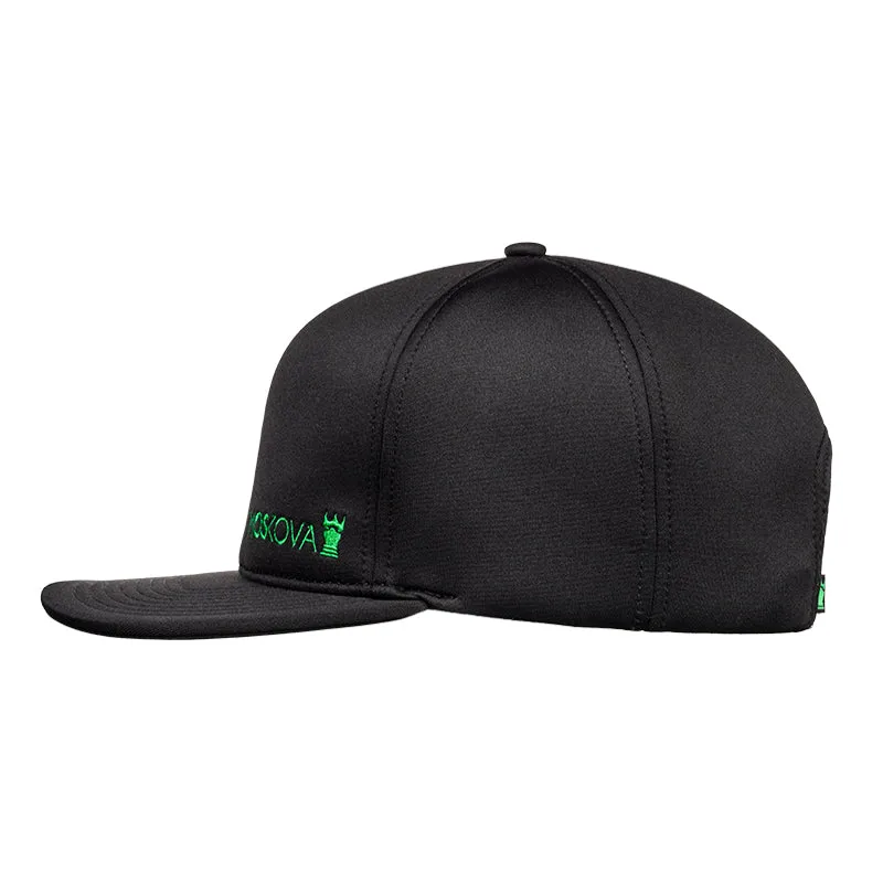 SIDE LOGO HAT BLACK/GREEN