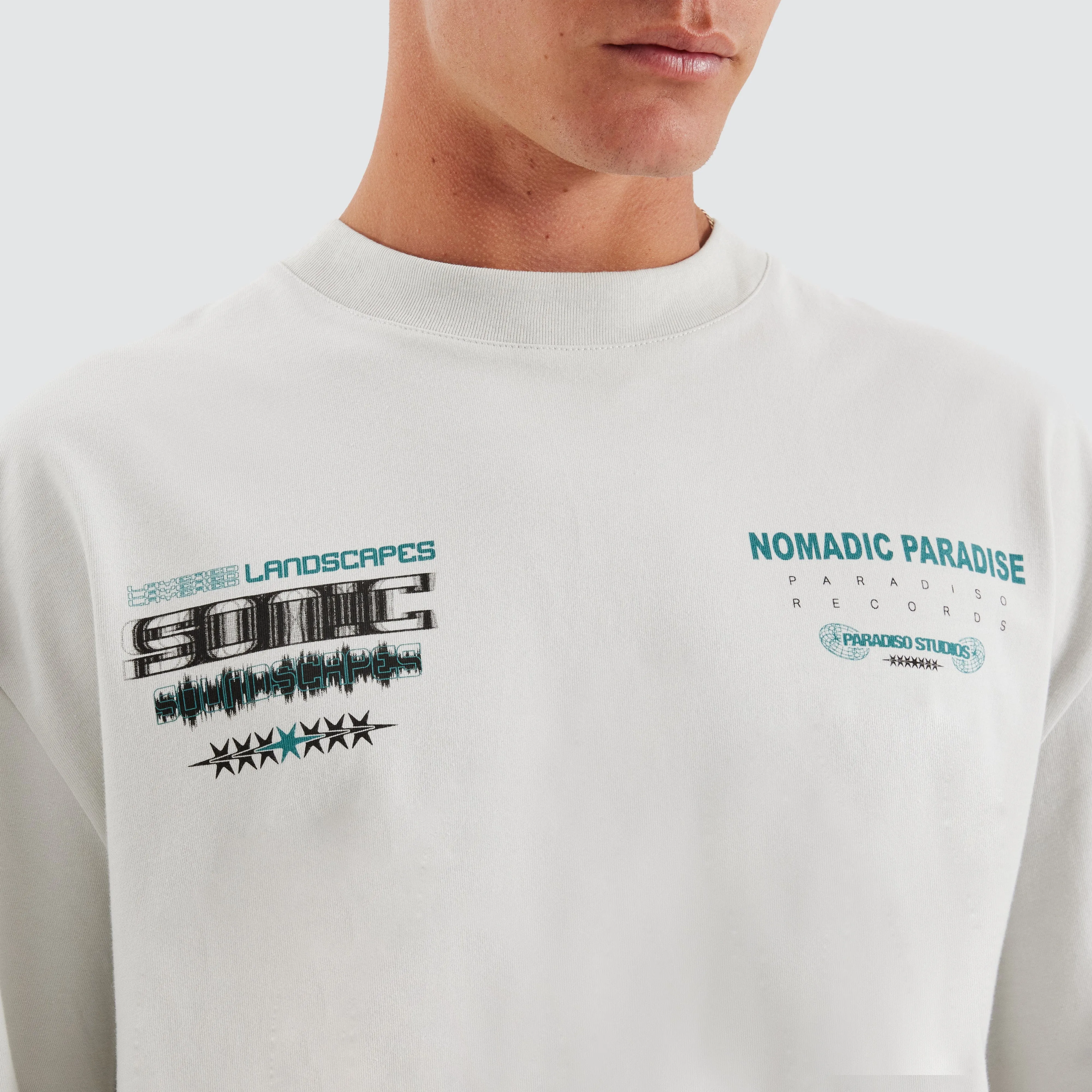 Sonic Street Tee Dusty Mint