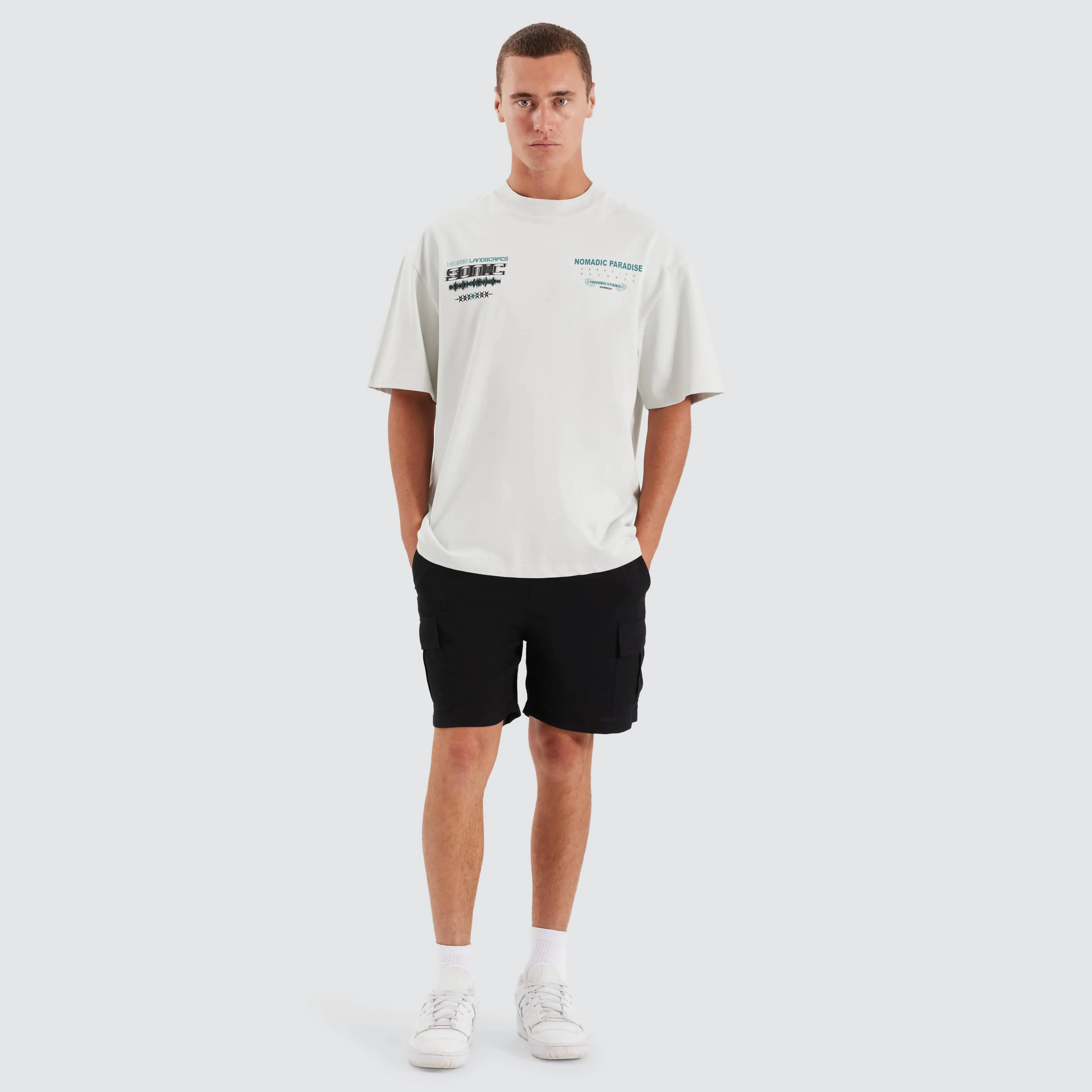 Sonic Street Tee Dusty Mint