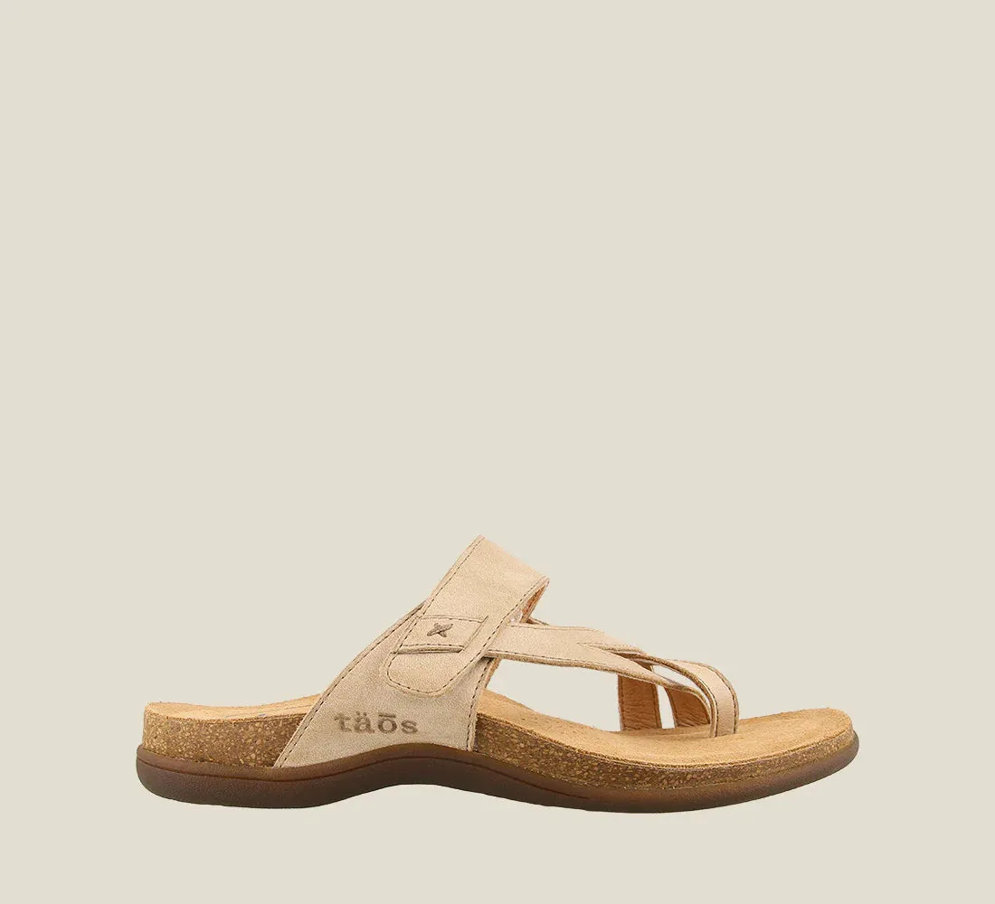 Taos Perfect Sandal Stone Women's