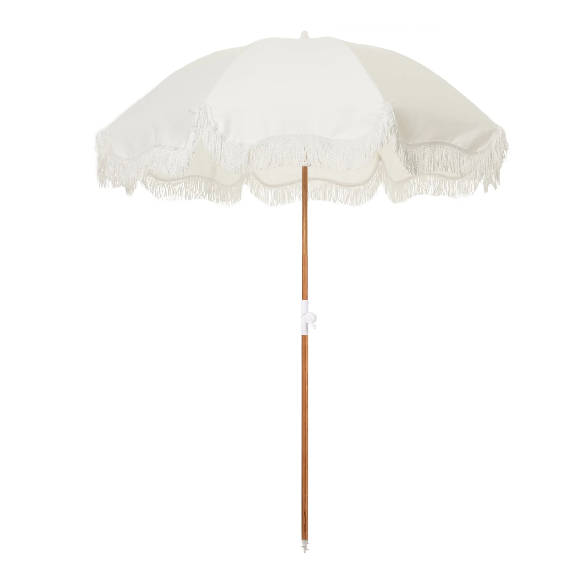 THE HOLIDAY BEACH UMBRELLA - ANTIQUE WHITE