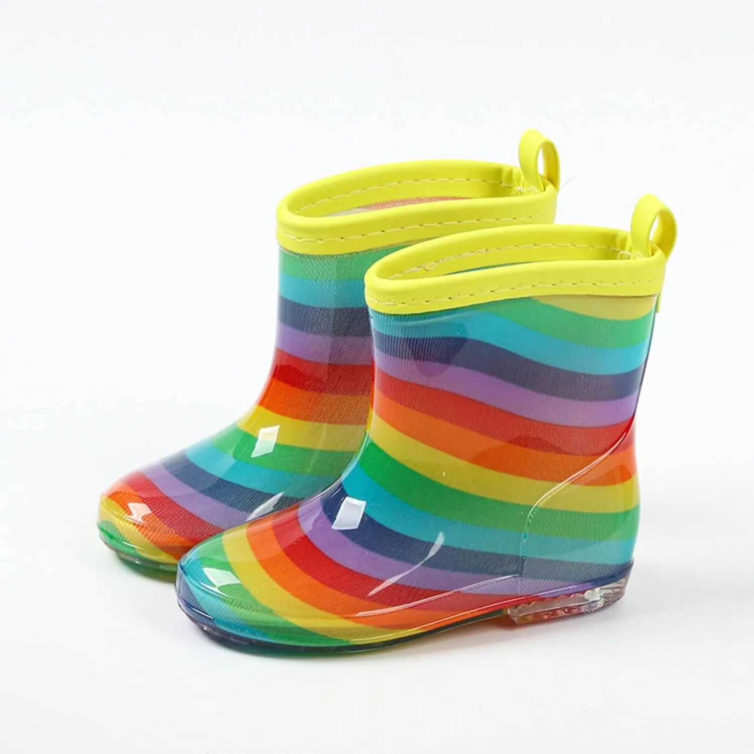 Toddler Kids Rain Boots with Cute Bow Waterproof Rubber Boots for Girls Boys Camouflage Rainboots with Baby Girl Boots