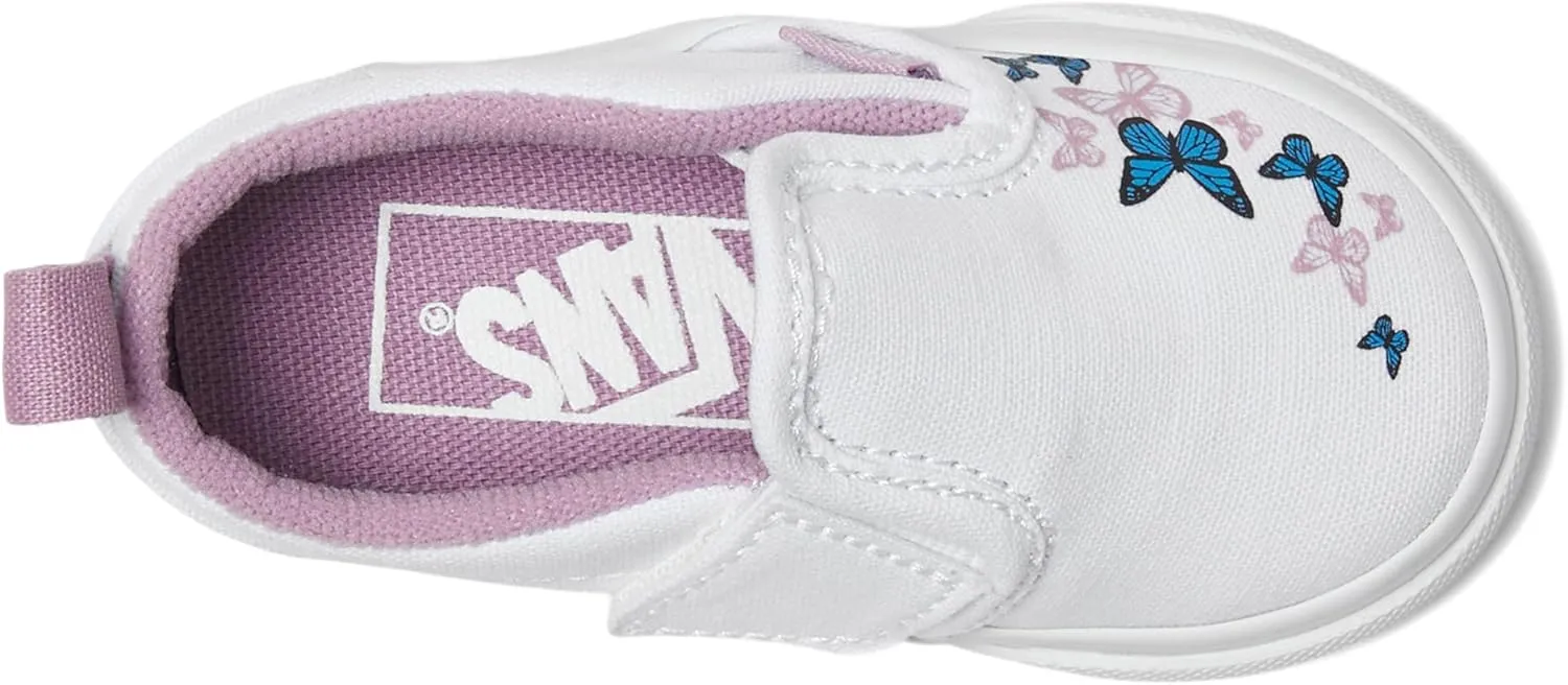 Vans Baby-Girl's Slip-on V (Infant/Toddler) Sneaker
